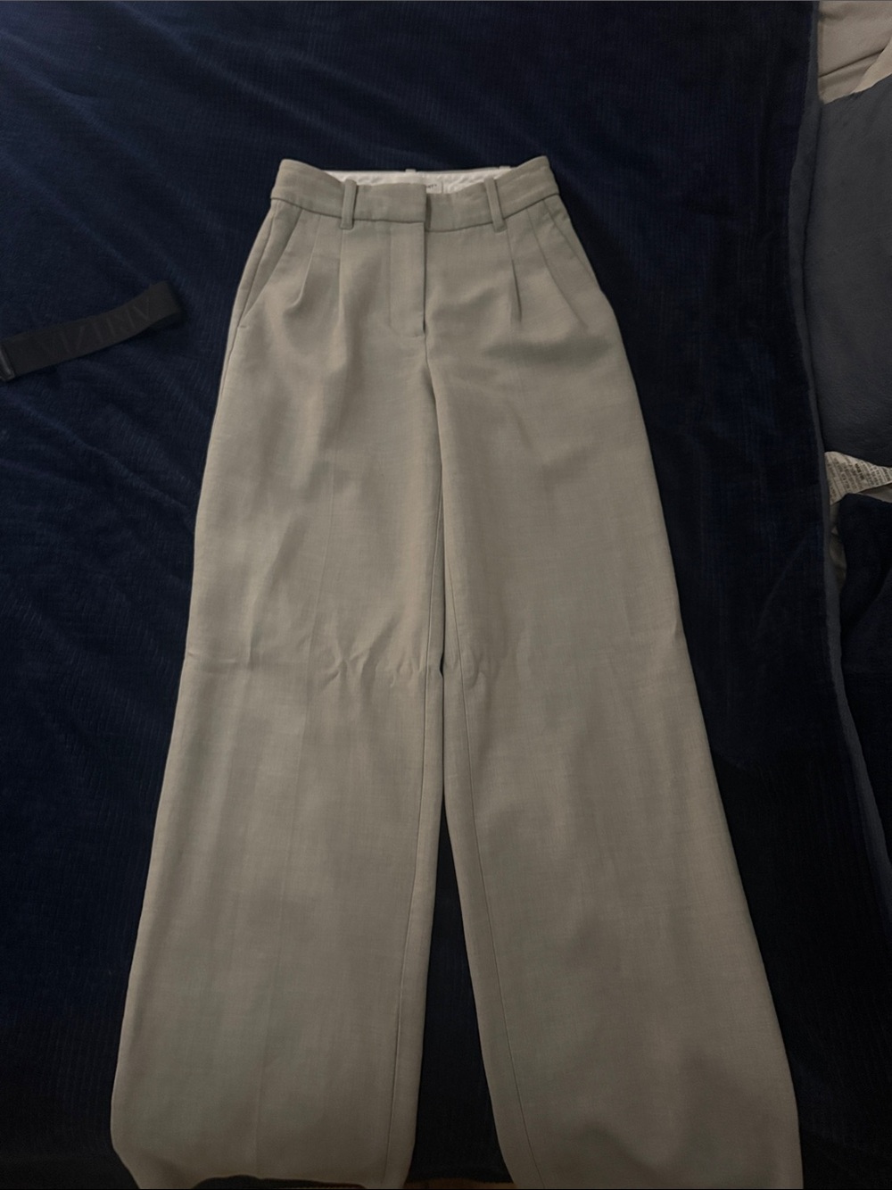 Aritzia effortless pants in light gray